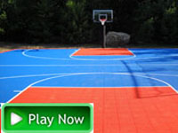 Slideshow of basketball court in Bellingham, MA